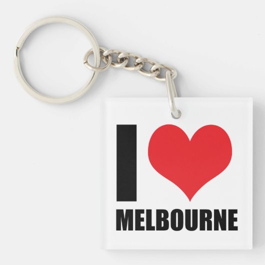 Ik hou van Melbourne Sleutelhanger (voorkant)