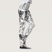 Ik hou van melk leggings (Rechts)