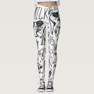 Ik hou van melk leggings