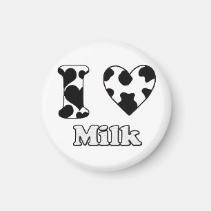 Ik hou van Melk Magneet