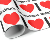 Ik hou van melodeons cadeaupapier (Rol Hoek)