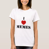 Ik hou van memen t-shirt (Voorkant)