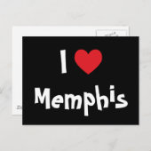 Ik hou van Memphis Briefkaart (Voorkant / Achterkant)