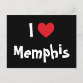 Ik hou van Memphis Briefkaart (Voorkant)