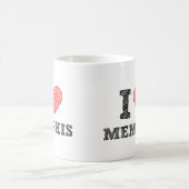Ik hou van Memphis Koffiemok (Center)