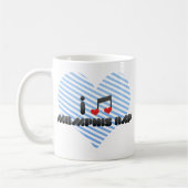 Ik hou van Memphis Rap Koffiemok (Links)