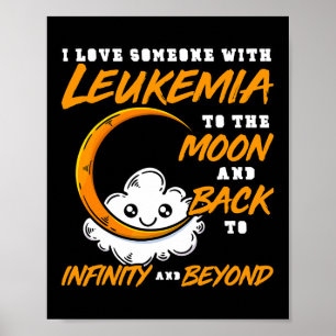 Ik hou van mensen die naar de maan en de zon gaan. poster