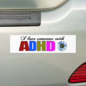 Ik hou van mensen die speciale behoeften hebben bumpersticker (Op auto)