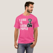 Ik Hou Van Mensen Flashen Camerateeshirt T-shirt (Voorkant volledig)