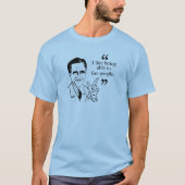 Ik hou van mensen kunnen ontslaan - Romney Quote T-shirt (Voorkant)