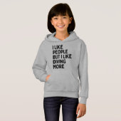 Ik hou van mensen, maar ik hou van meer duiken (Voorkant volledig)