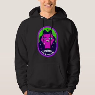 Ik hou van mensen met wie ik raar kan zijn hoodie