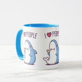 Ik hou van mensen mok