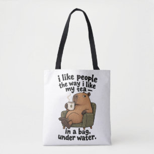Ik Hou van Mensen op de Manier Waarop Ik van Mijn Tote Bag