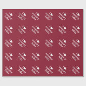 Ik hou van mensen op het platteland cadeaupapier (Vlak)