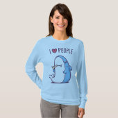 Ik hou van mensen t-shirt (Voorkant volledig)