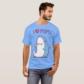 Ik hou van mensen t-shirt (Voorkant volledig)