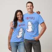 Ik hou van mensen t-shirt (Unisex)