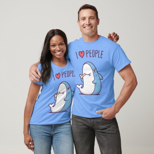 Ik hou van mensen t-shirt (Unisex)