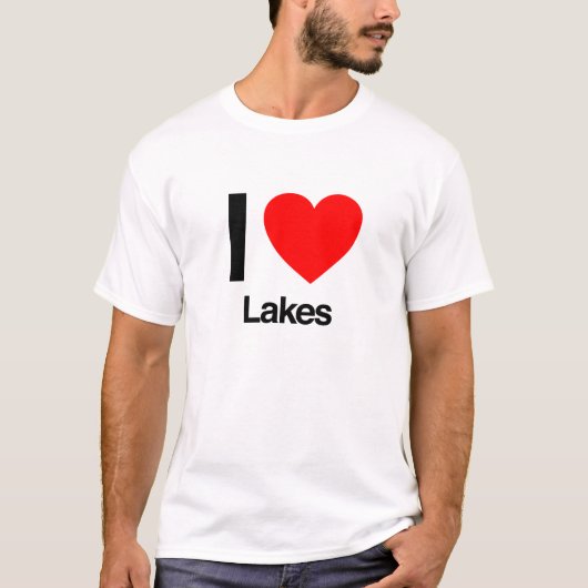 Ik hou van meren t-shirt (Voorkant)