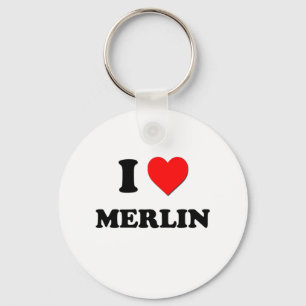 Ik hou van Merlin Sleutelhanger
