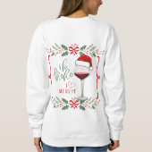 Ik hou van Merlot Kerst T-shirt (Achterkant)