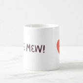 Ik hou van Mew! Koffiemok (Center)