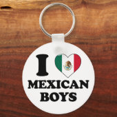 Ik hou van Mexicaanse jongens Sleutelhanger (Voorkant)