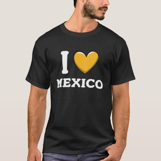 Ik hou van Mexico 11 T-shirt (Voorkant)