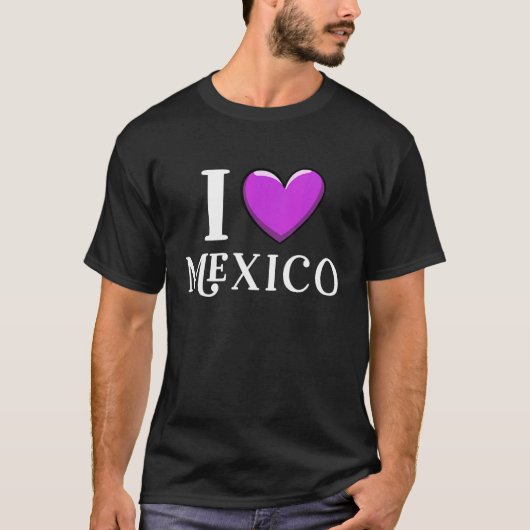 Ik hou van Mexico 14 T-shirt (Voorkant)
