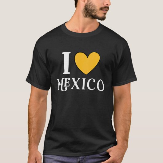 Ik hou van Mexico 15 T-shirt (Voorkant)