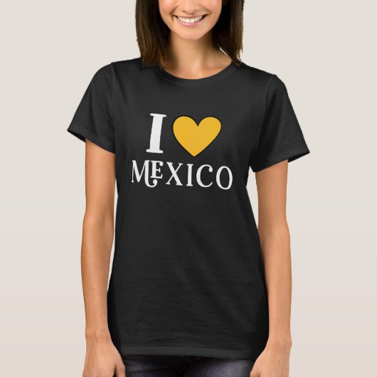 Ik hou van Mexico 15 T-shirt (Voorkant)