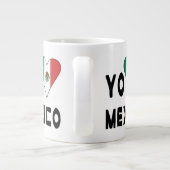 Ik hou van Mexico Grote Koffiekop (Achterkant)