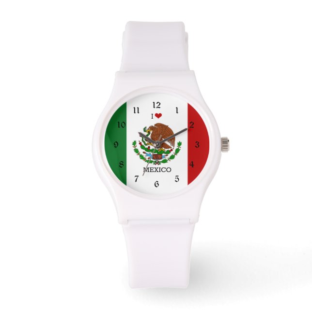 Ik hou van Mexico Horloge (Voorkant)