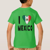 Ik hou van Mexico Jongens T-shirt (Achterkant)