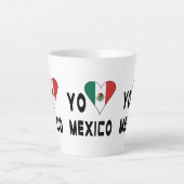 Ik Hou Van Mexico Latte Mok (Voorkant)