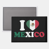 Ik hou van Mexico Magneet (Voorkant / Achterkant)