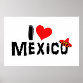 Ik hou van Mexico Poster (Voorkant)