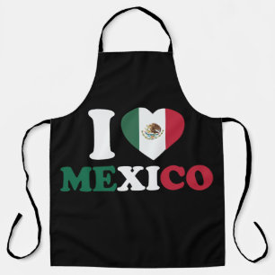 Ik hou van Mexico Schort