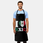 Ik hou van Mexico Schort (Gedragen)