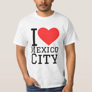 Ik hou van Mexico-Stad T-shirt
