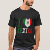 Ik hou van Mexico T-shirt (Voorkant)