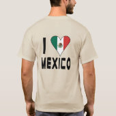 Ik hou van Mexico T-shirt (Achterkant)