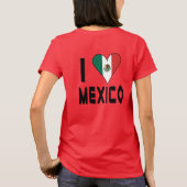 Ik hou van Mexico T-shirt (Achterkant)