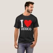 Ik hou van Mexico T-shirt I Heart Mexico (Voorkant volledig)