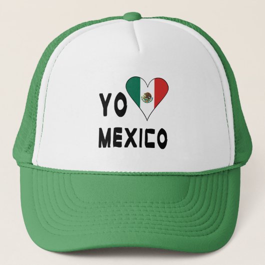 Ik Hou Van Mexico Trucker Pet (Voorkant)