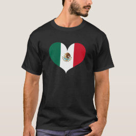 Ik hou van Mexico vlag T-shirt