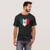 Ik hou van Mexico vlag T-shirt (Voorkant volledig)