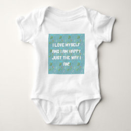 Ik hou van mezelf baby bodusuit romper