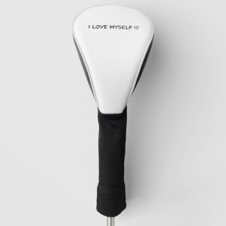 “Ik Hou Van Mezelf” Driver Hoes – Stijlvol & Betaa Golfheadcover